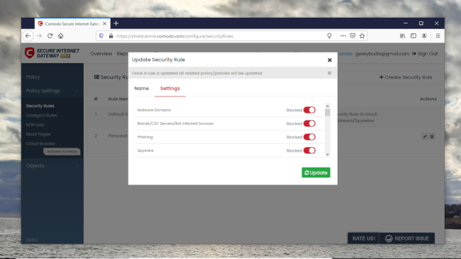 Comodo Secure DNS 4