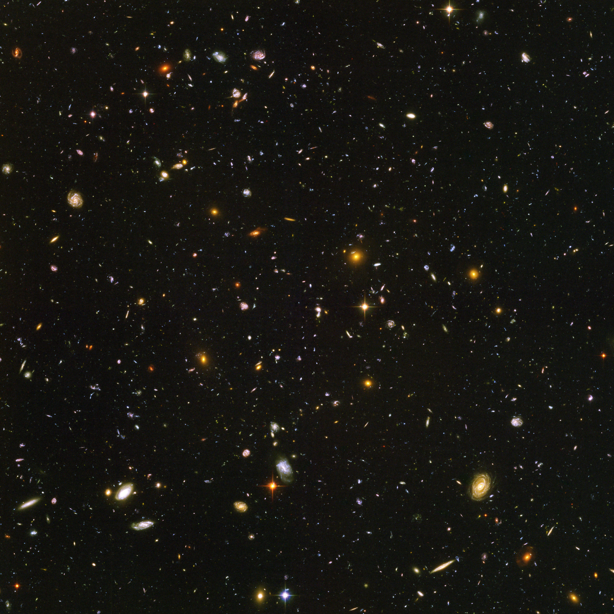 hudf galaxies hubble