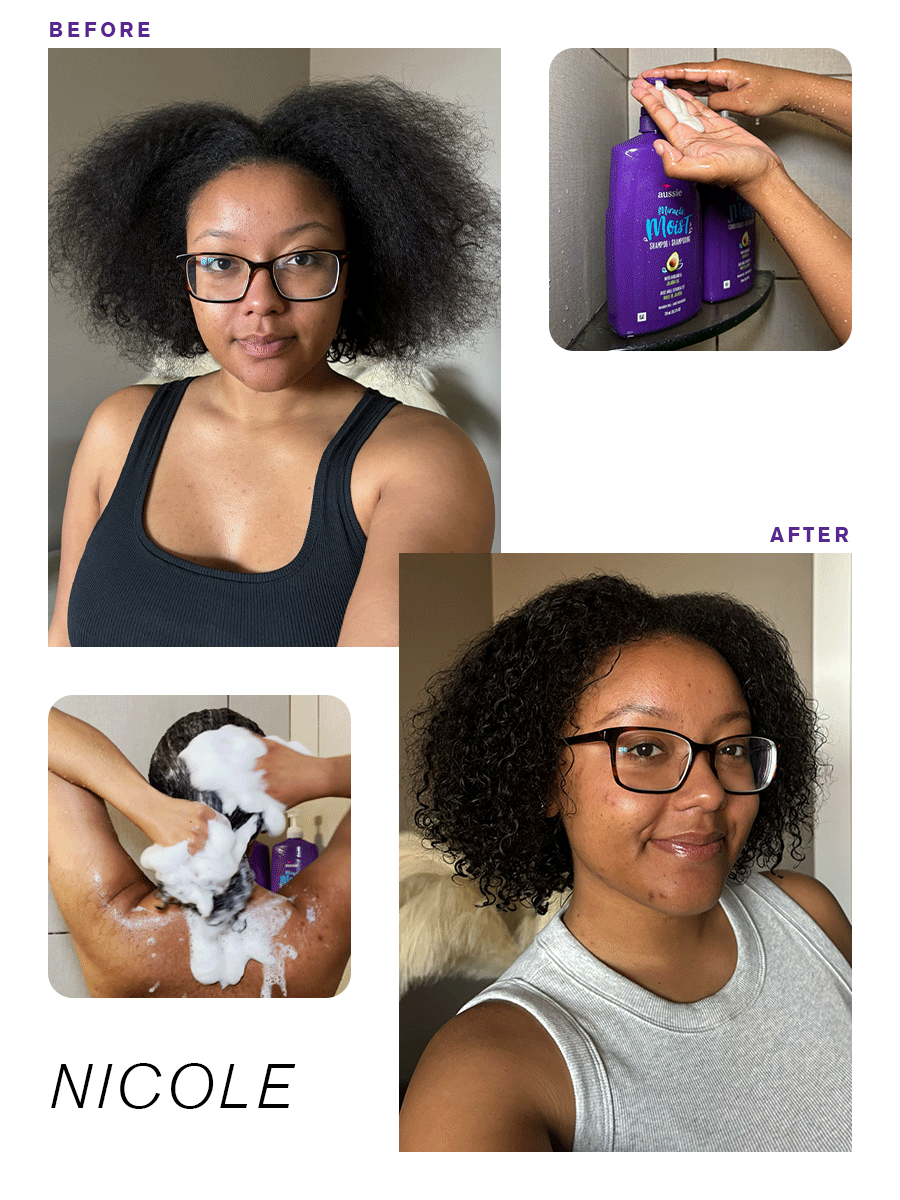 Influencers Shampooing Their Hairr