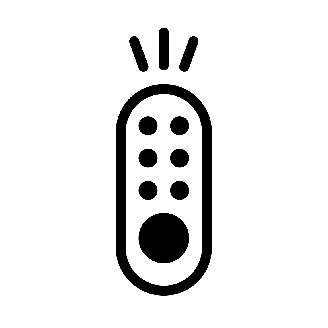 A modern remote control