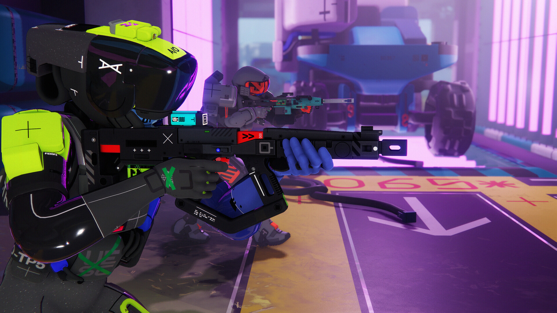Screenshot from Marathon video game.