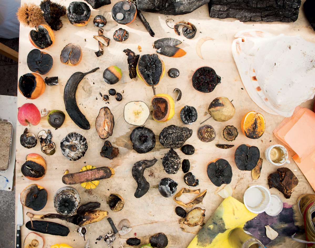 Adrián Villar Rojas' Turin exhibition features rotting food, a direct challenge for the gallery's curators.