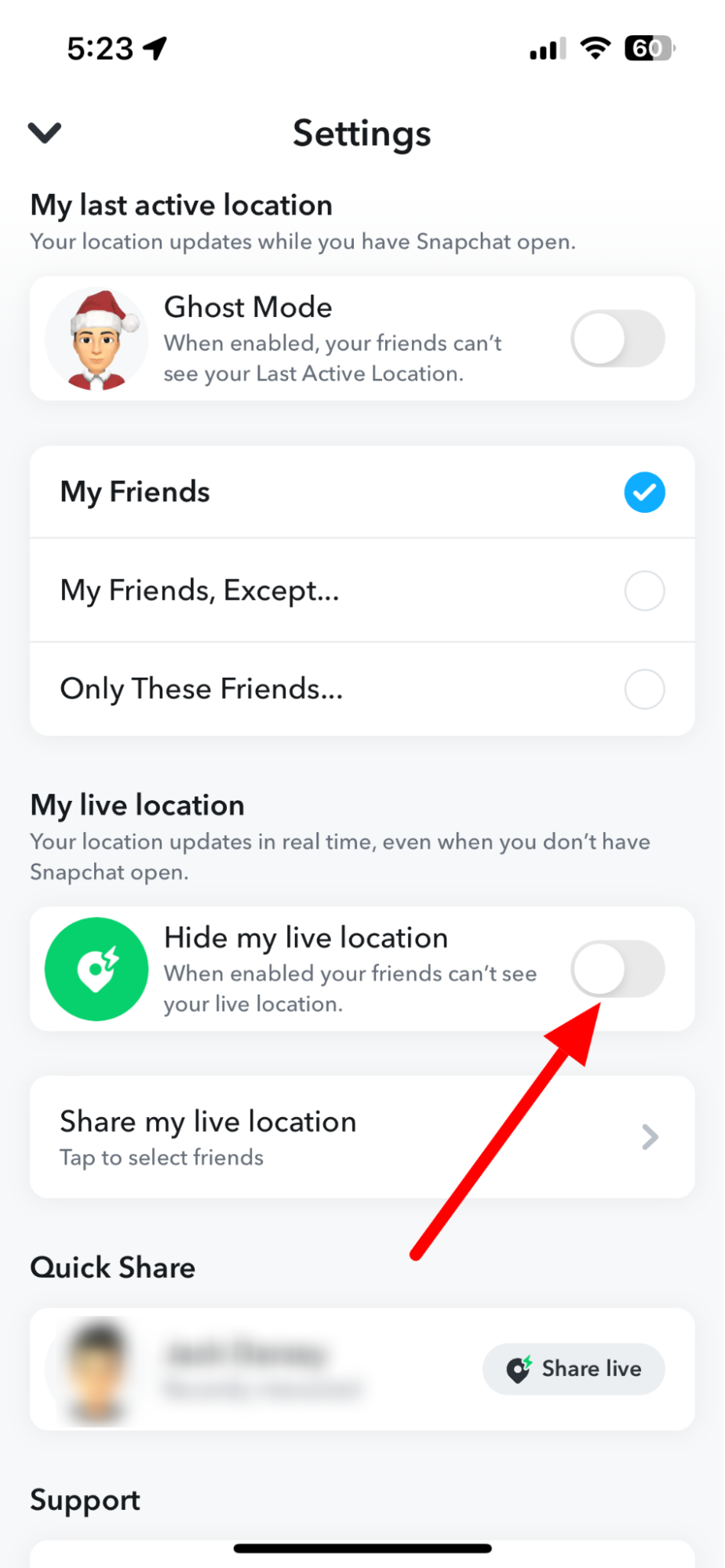 How to put parental control on Snapchat 24