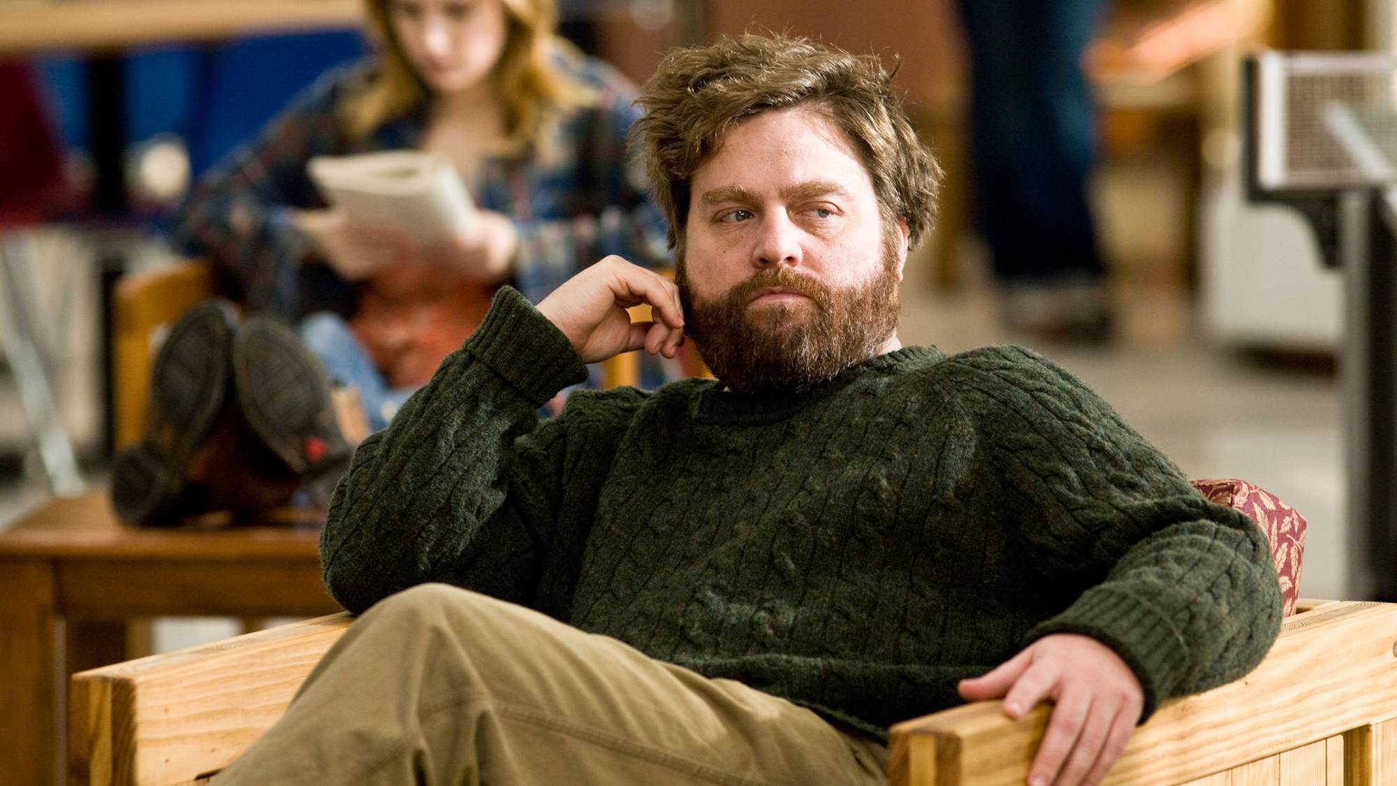 (L-R) Zach Galifianakis as Bobby in &quot;It&#039;s Kind of a Funny Story&quot;