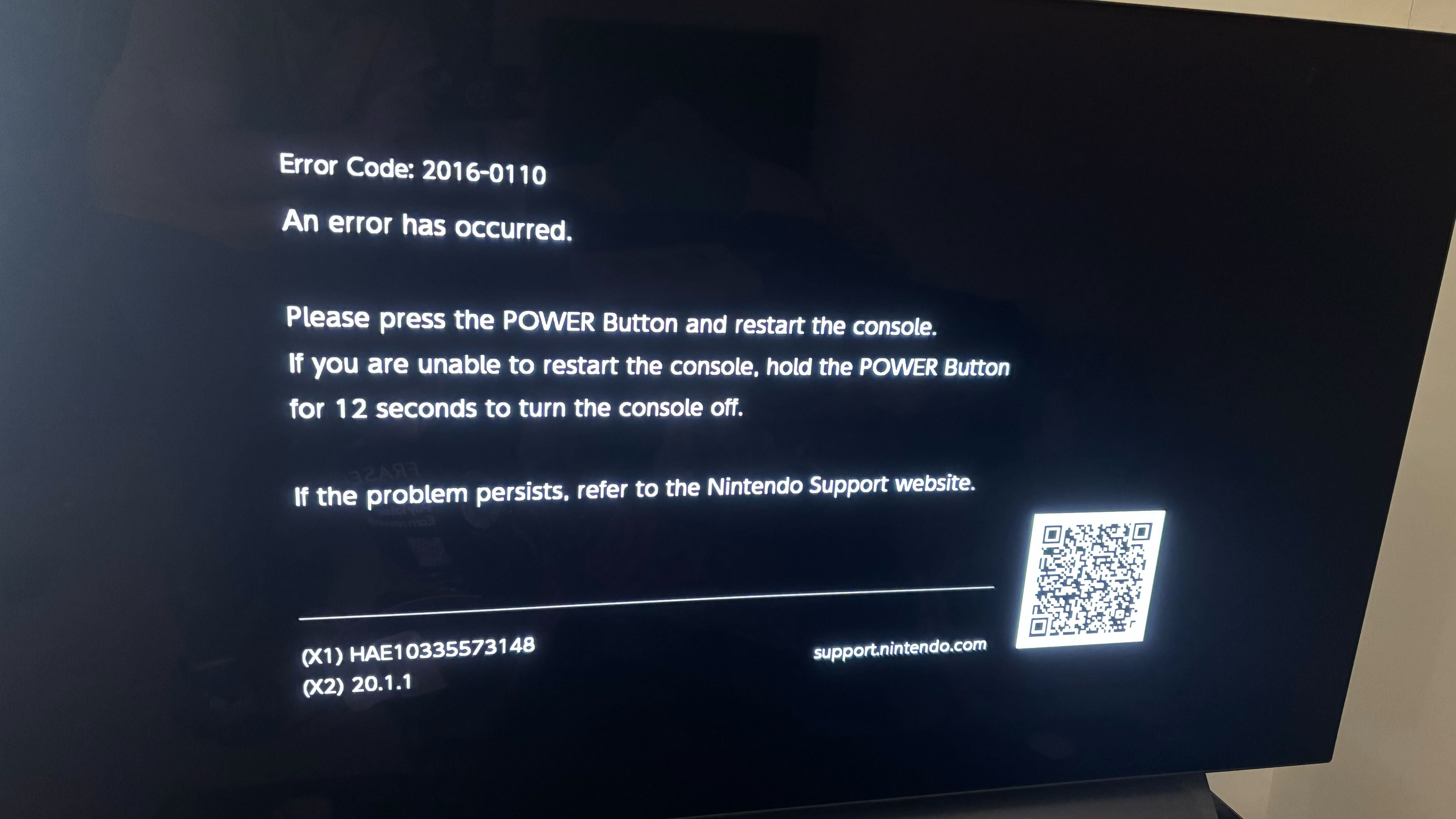 Switch 2 crash