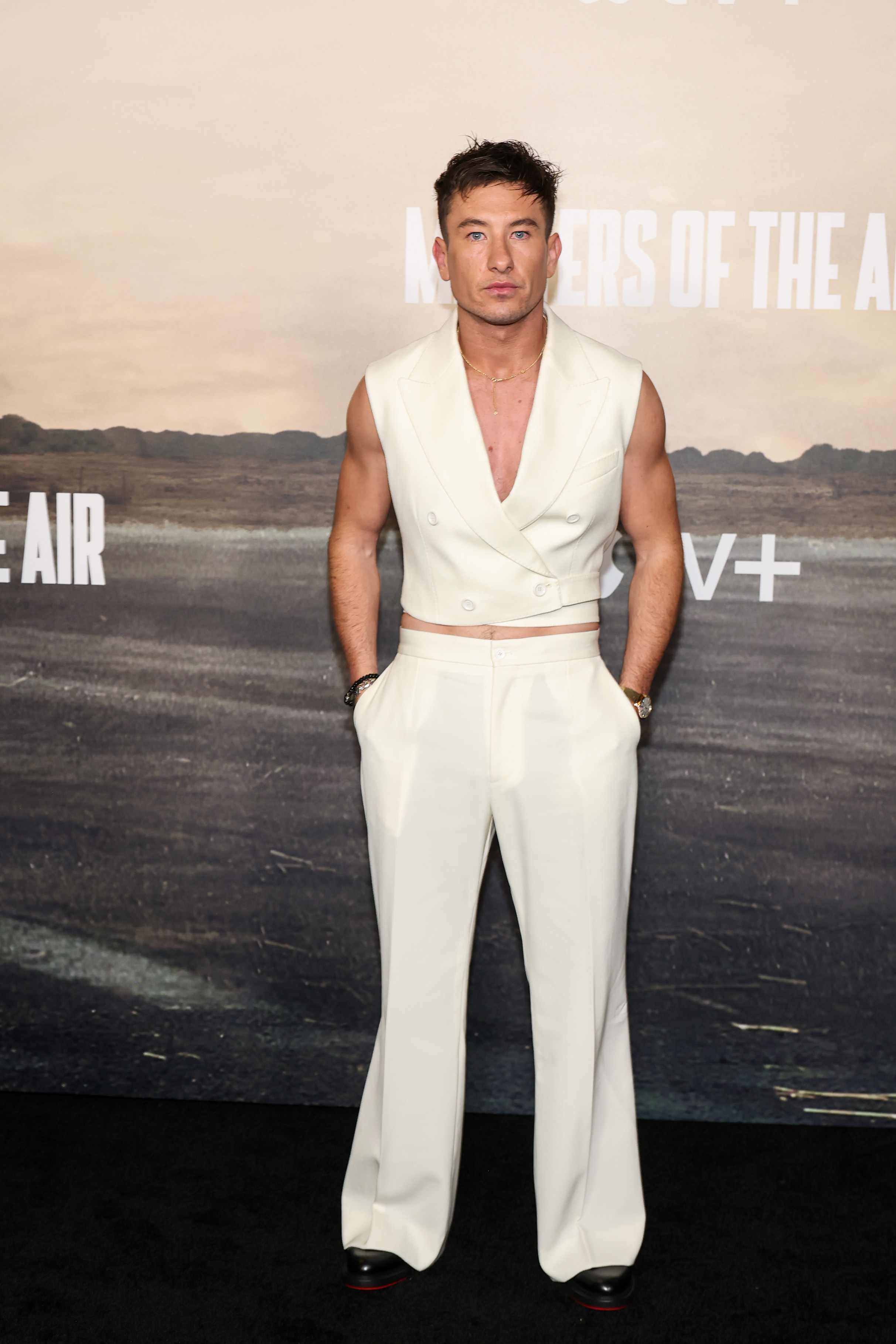 Barry Keoghan at the "Masters of the Air" premiere