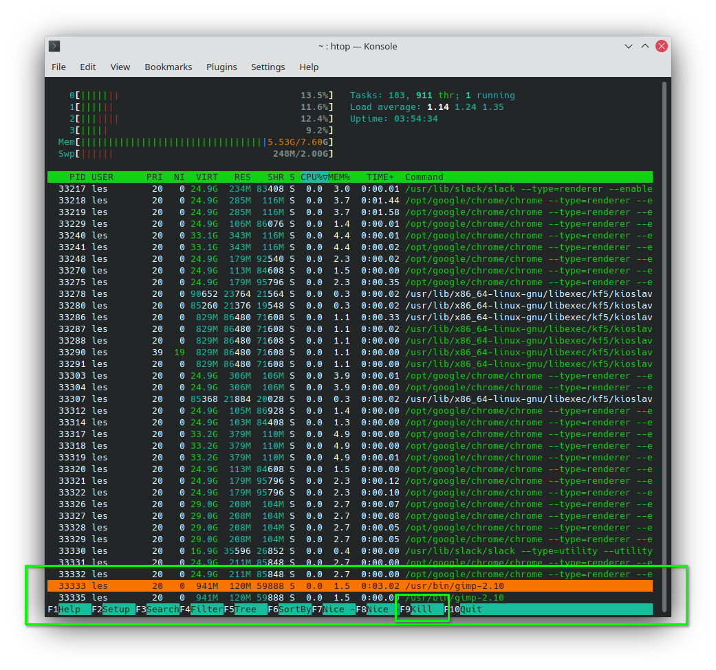 Monitor Your CPU and RAM in Linux