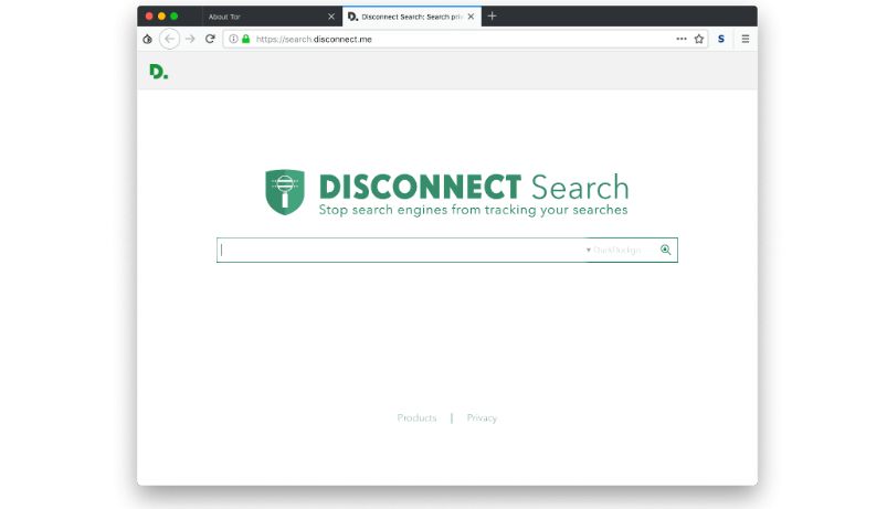 Disconnect search