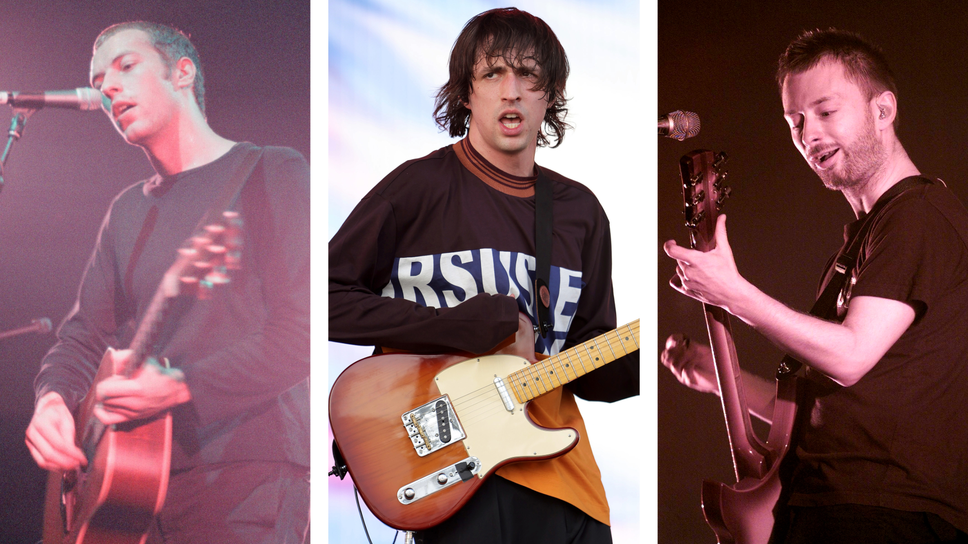 Coldplay, Porter Robinson and Radiohead