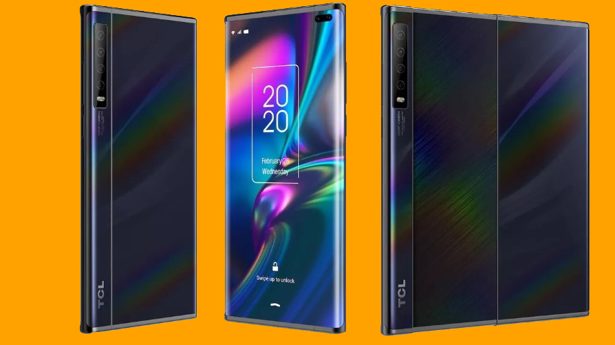 TCL's phone concept with a slide-out display