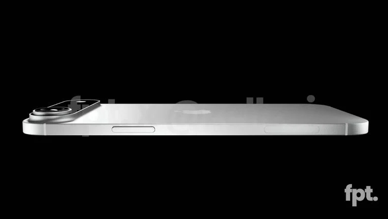 An unofficial render of the iPhone 17 Air