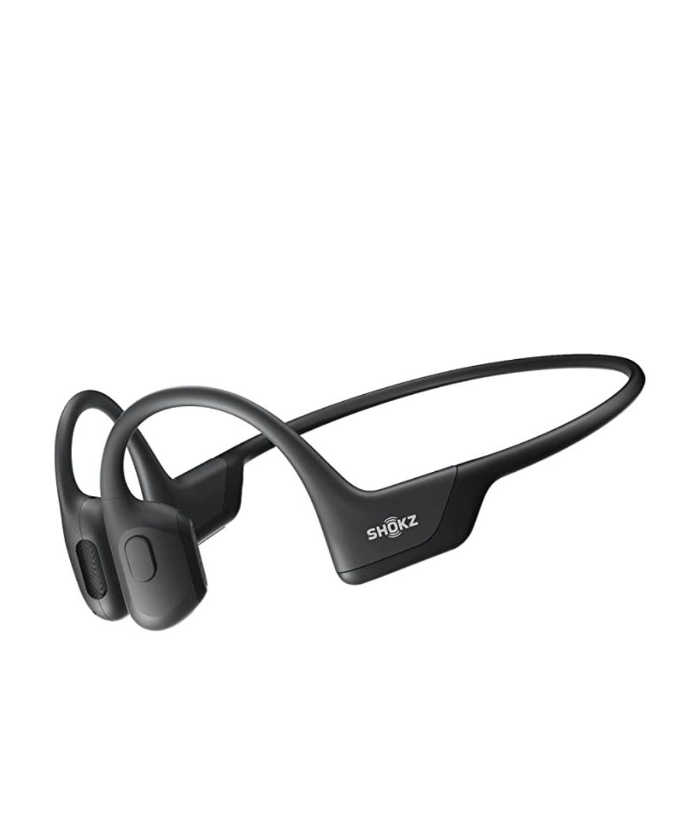 Shokz OpenRun Pro valkoisella taustalla