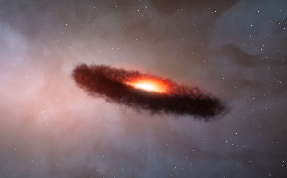Disc Around a Brown Dwarf