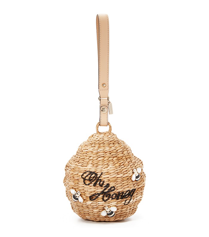 Kate Spade New York + Straw Beehive Bag