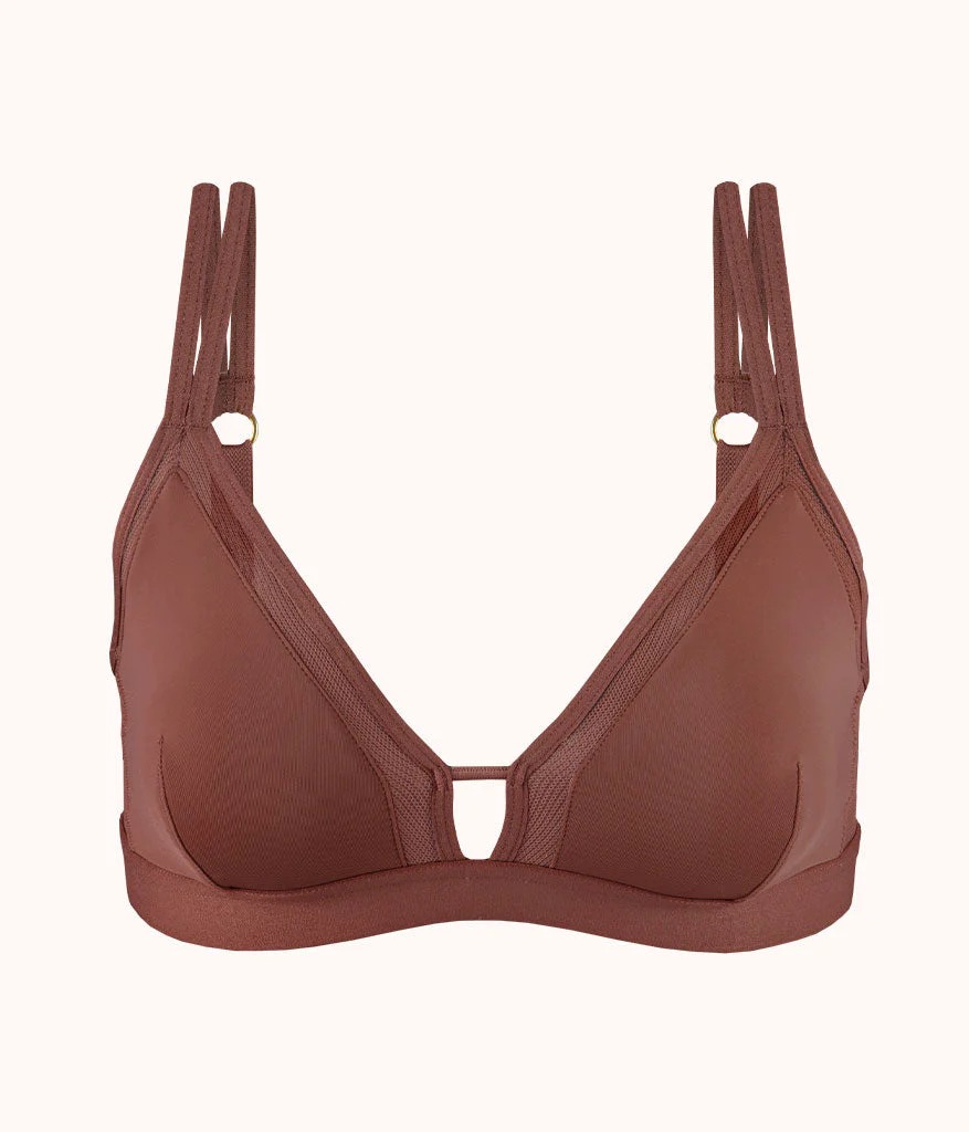 Lively + The Mesh Trim Padded Bralette