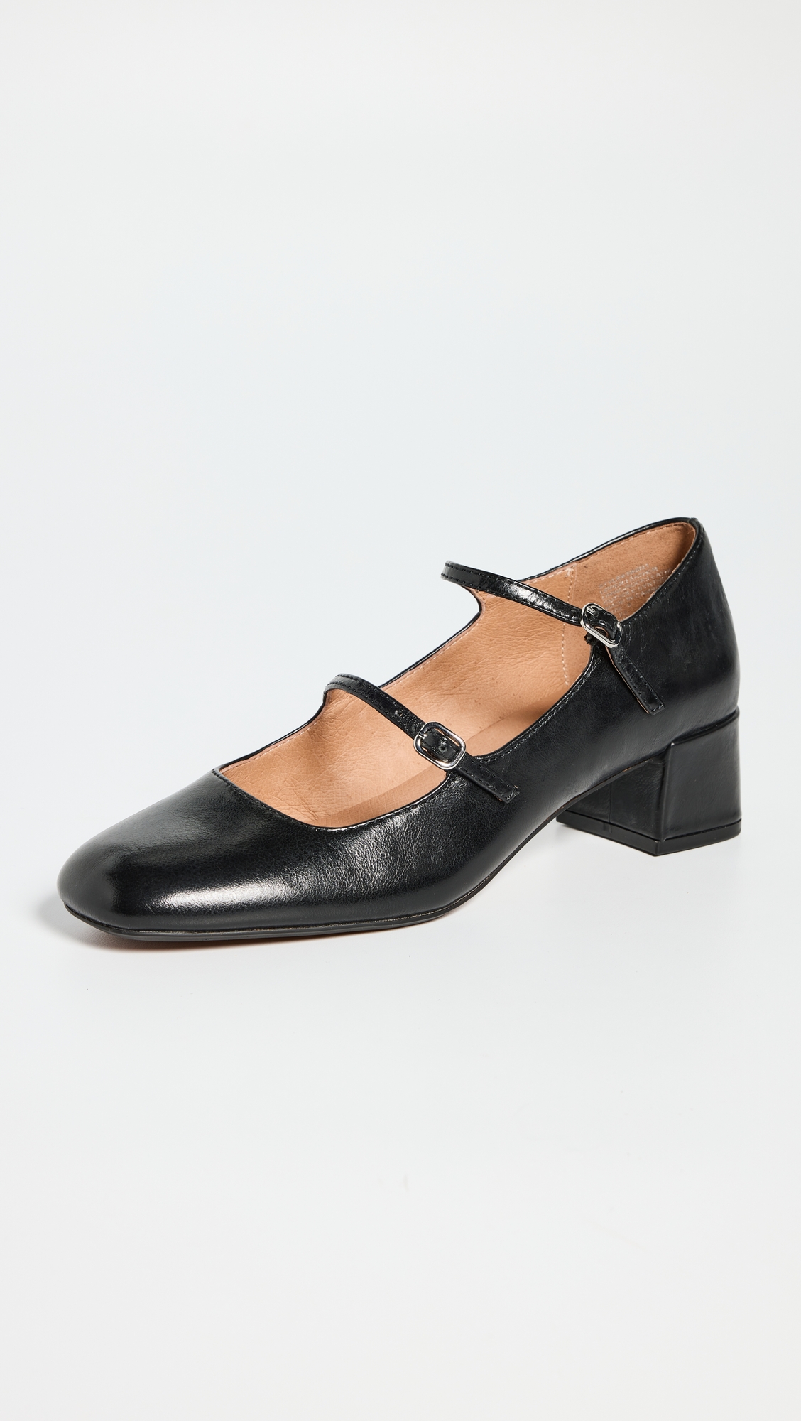 Madewell + Wendel Low Block Heeled Mary Janes