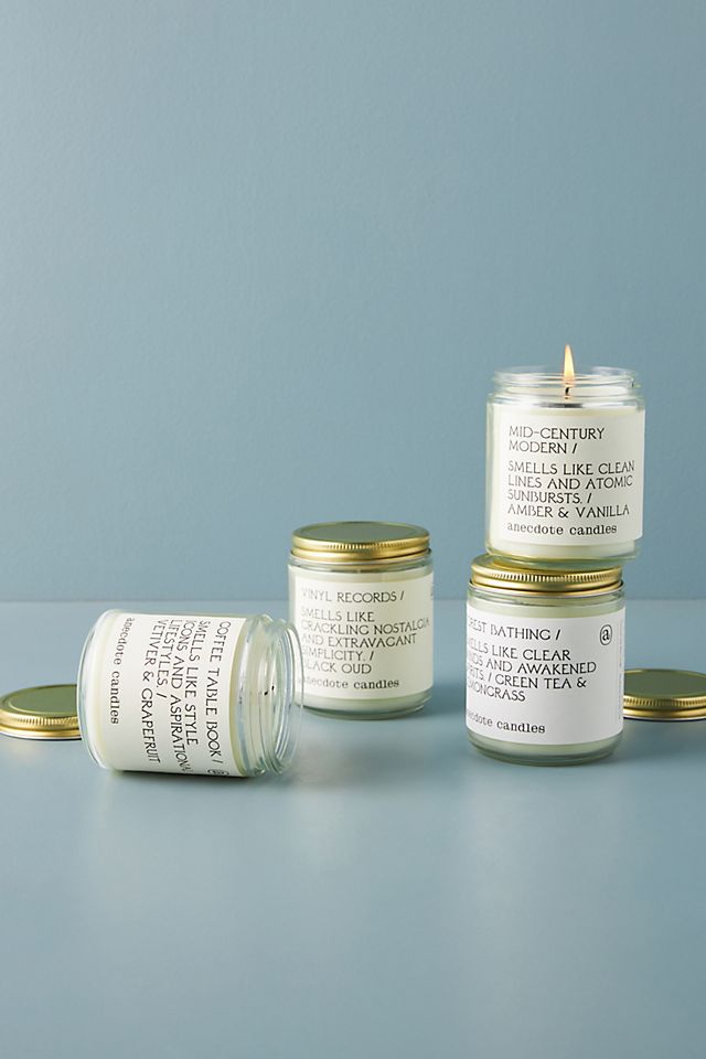 Anecdote Candles + Anecdote Comfort Glass Candle