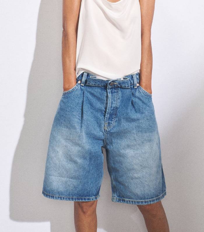 Raey + Board Fold Denim Shorts