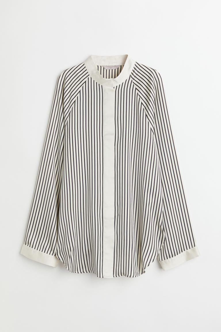H&M + Wide-Cut Blouse