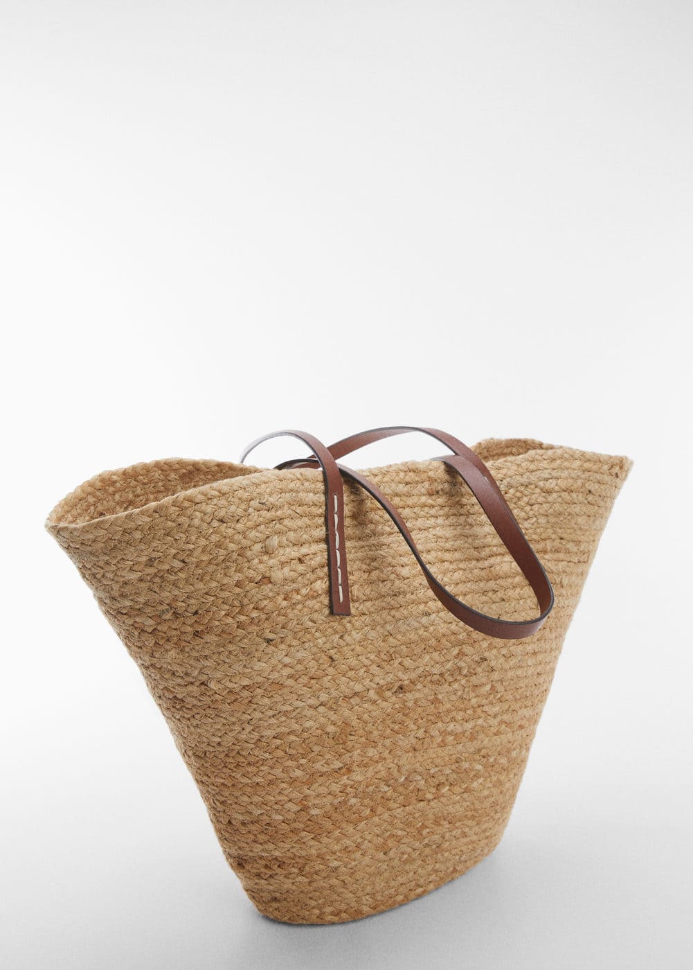 Mango + Jute Basket Bag