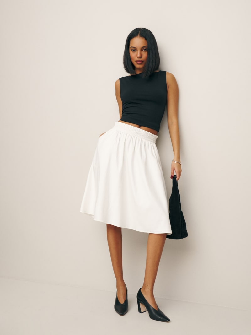 Reformation + Dove Skirt