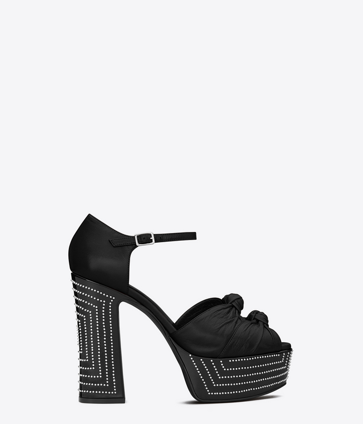 Saint Laurent + Candy 80 Double Knot Sandal