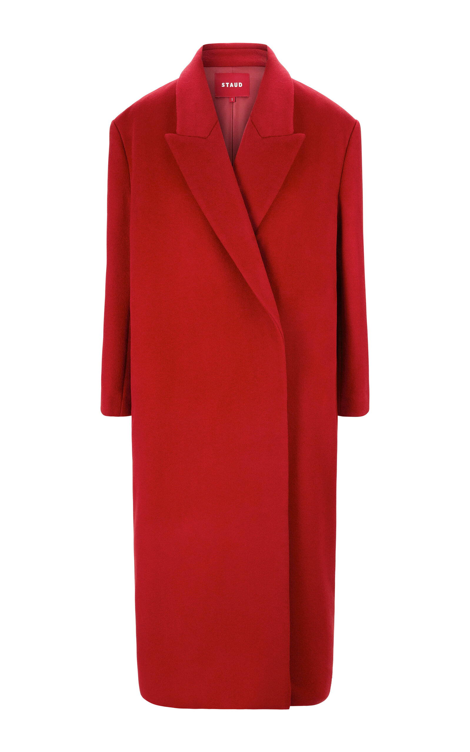 Serge Oversized Wool Crepe Coat